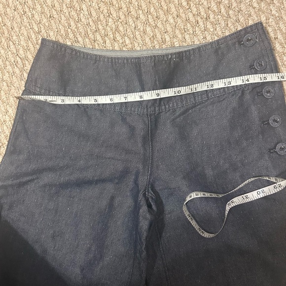 Anthropologie Cartonnier Cropped Flare Denim Pants - Picture 6 of 6